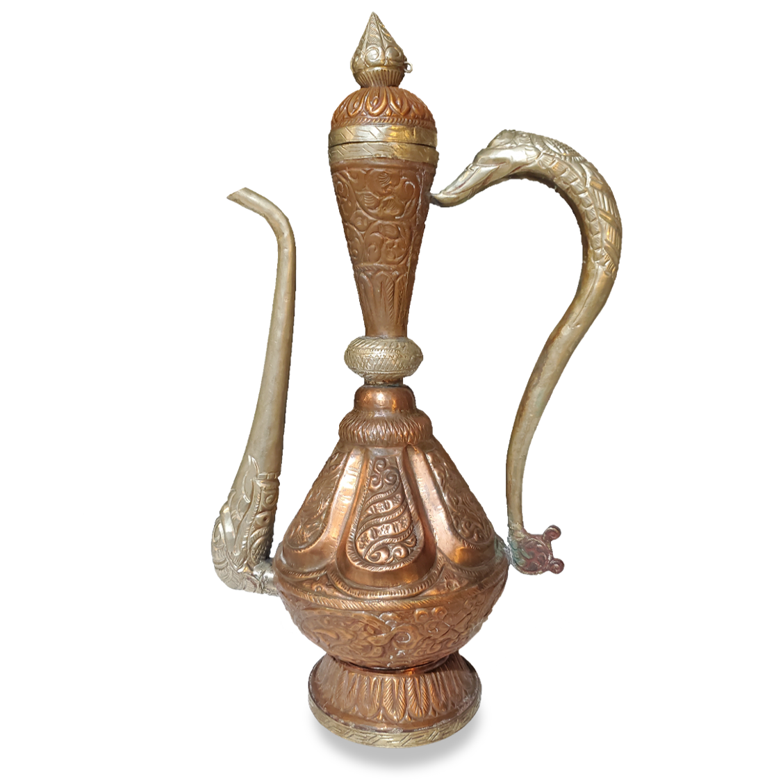 Damascus Antique Copper Teapot